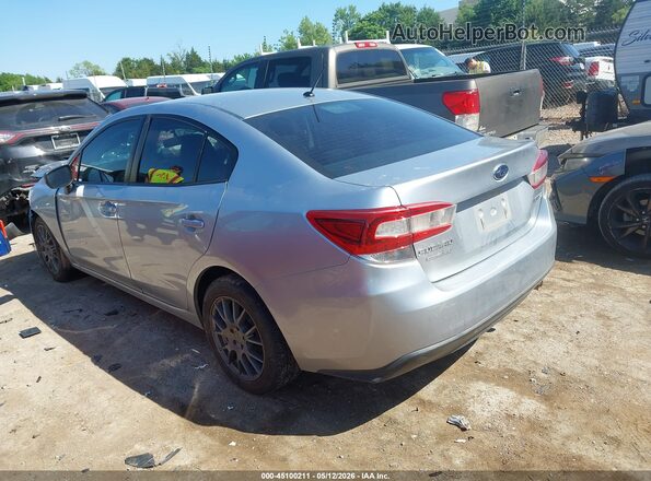 4S3GKAB68M3607459 2021 SUBARU IMPREZA Silver Trasero izquierdo