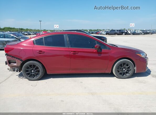 4S3GKAB6XH3618081 2017 SUBARU IMPREZA Maroon 