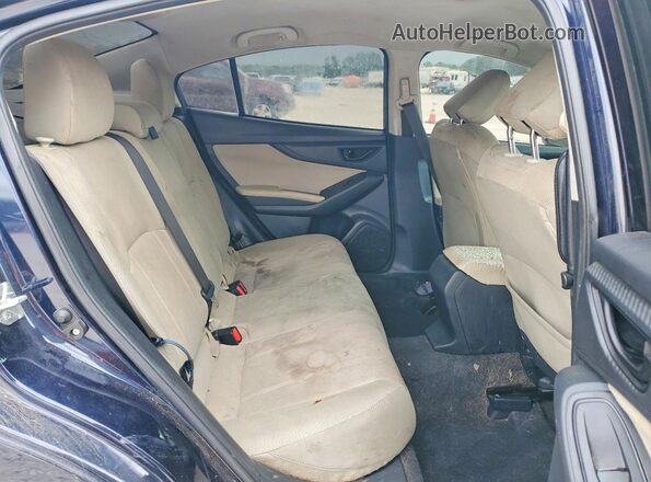4S3GKAB6XM3601923 2021 SUBARU IMPREZA Blue Widok tylnych siedzeń
