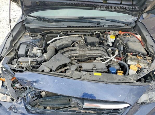 4S3GKAB6XM3601923 2021 SUBARU IMPREZA Blue Widok wnętrza z tyłu