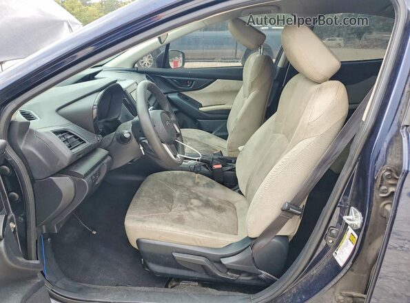 4S3GKAB6XM3601923 2021 SUBARU IMPREZA Blue Widok wnętrza z przodu