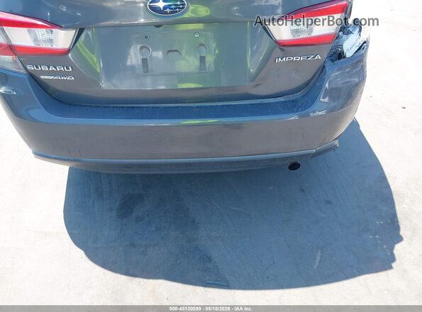 4S3GKAD60J3613202 2018 SUBARU IMPREZA Gray 
