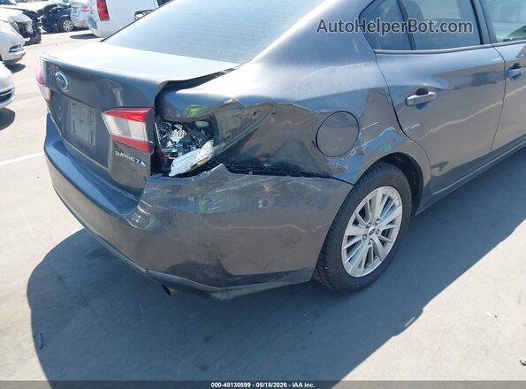4S3GKAD60J3613202 2018 SUBARU IMPREZA Gray 