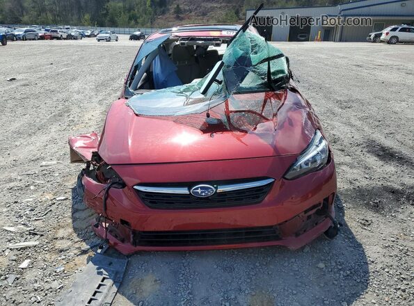 4S3GKAD60N3606370 2022 SUBARU IMPREZA Red Vista frontal