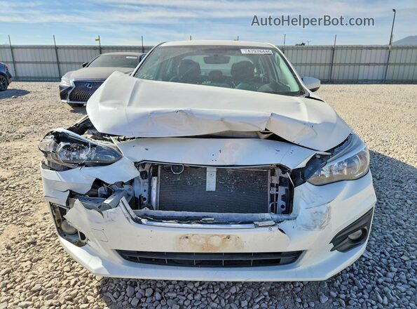 4S3GKAD64H3604187 2017 SUBARU IMPREZA White Դիմացի տեսք