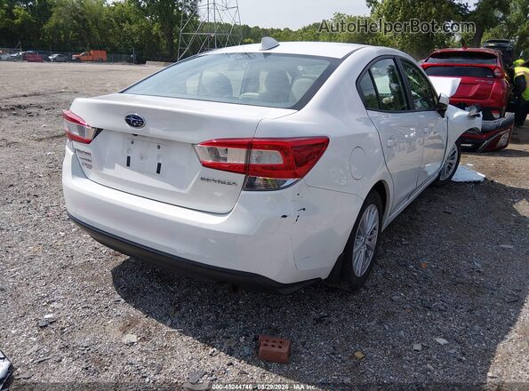 4S3GKAD68J3603419 2018 SUBARU IMPREZA White უკანა მარჯვენა