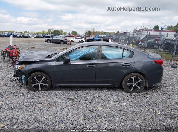 4S3GKAD6XK3621311 2019 SUBARU IMPREZA Gray Вид задньої частини салону
