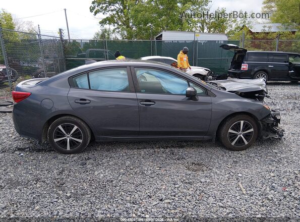 4S3GKAD6XK3621311 2019 SUBARU IMPREZA Gray Вид щитка приладів