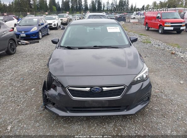 4S3GKAD6XK3624984 2019 SUBARU IMPREZA Gray Вид щитка приладів