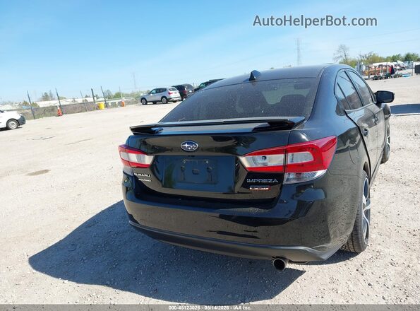 4S3GKAJ60K3614257 2019 SUBARU IMPREZA Black 