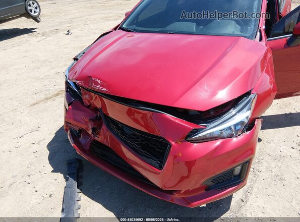 4S3GKAJ6XK3613536 2019 SUBARU IMPREZA Red 