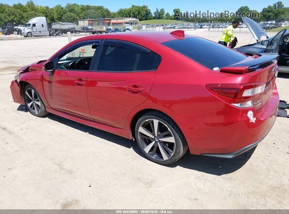 4S3GKAJ6XK3613536 2019 SUBARU IMPREZA Red 