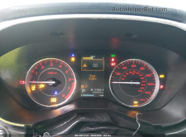 4S3GKAL60M3602030 2021 SUBARU IMPREZA Blue უკანა სავარძლების ხედი