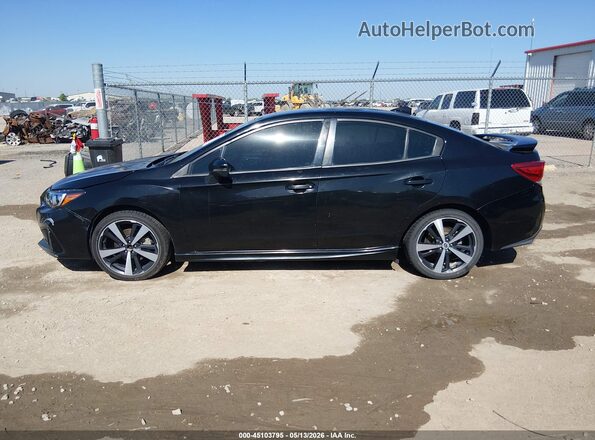4S3GKAL66H3610915 2017 SUBARU IMPREZA Black Սալոնի 360 աստիճան տեսք