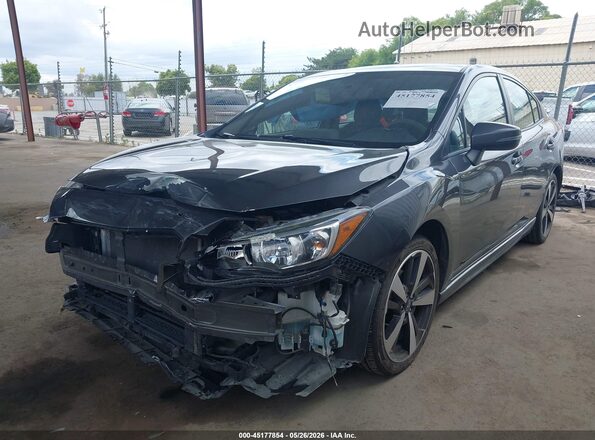 4S3GKAM61K3624324 2019 SUBARU IMPREZA Gray Передня ліва чверть