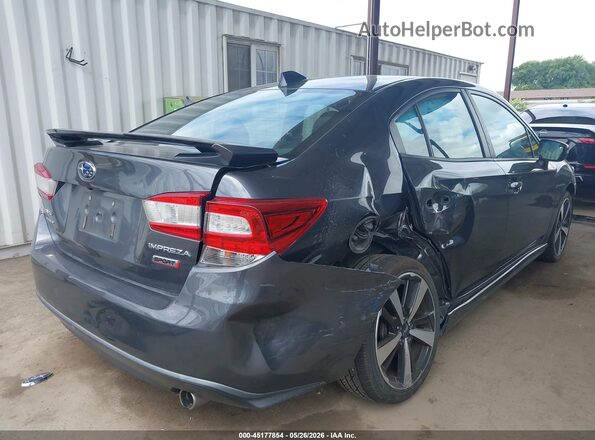 4S3GKAM61K3624324 2019 SUBARU IMPREZA Gray Задня права чверть