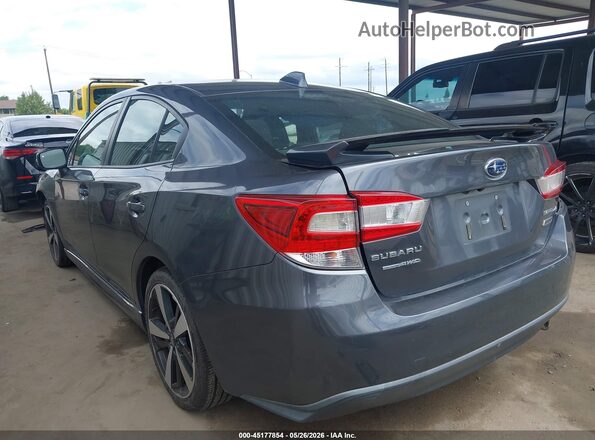 4S3GKAM61K3624324 2019 SUBARU IMPREZA Gray Задня ліва чверть