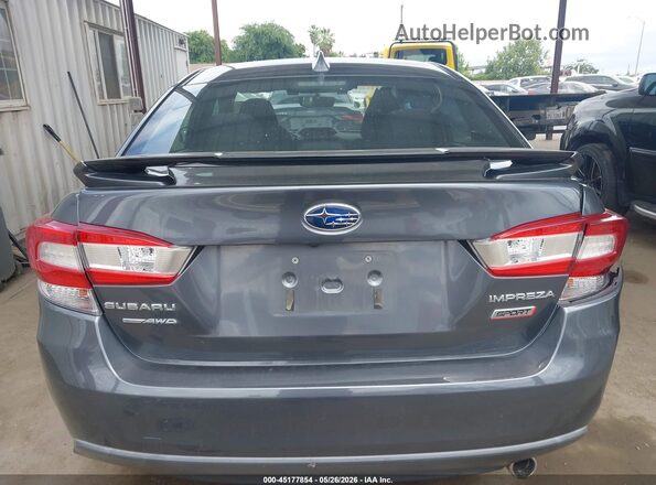 4S3GKAM61K3624324 2019 SUBARU IMPREZA Gray 