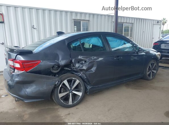 4S3GKAM61K3624324 2019 SUBARU IMPREZA Gray Вид задньої частини салону
