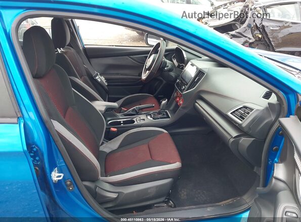 4S3GKAM62P3601691 2023 SUBARU IMPREZA Blue Front interior view