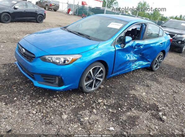4S3GKAM62P3601691 2023 SUBARU IMPREZA Blue Front left