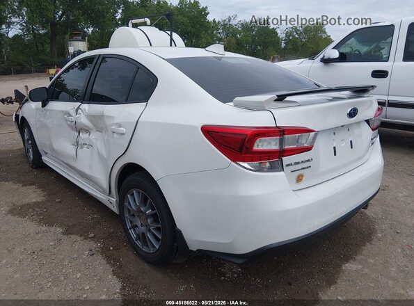 4S3GKAM63M3600772 2021 SUBARU IMPREZA White Հետևի ձախ