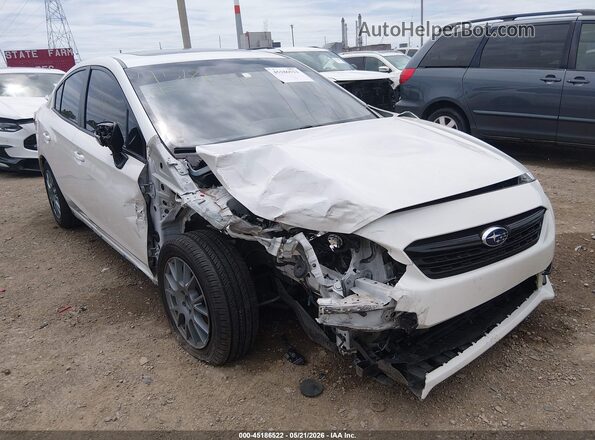 4S3GKAM63M3600772 2021 SUBARU IMPREZA White Դիմացի տեսք