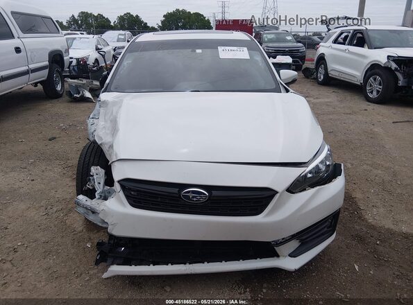 4S3GKAM63M3600772 2021 SUBARU IMPREZA White Սալոնի հետևի տեսք