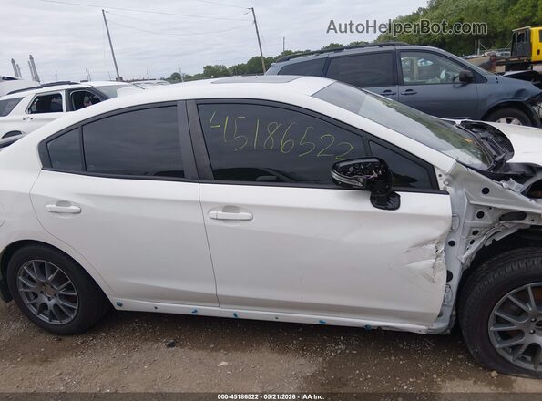 4S3GKAM63M3600772 2021 SUBARU IMPREZA White Սալոնի 360 աստիճան տեսք