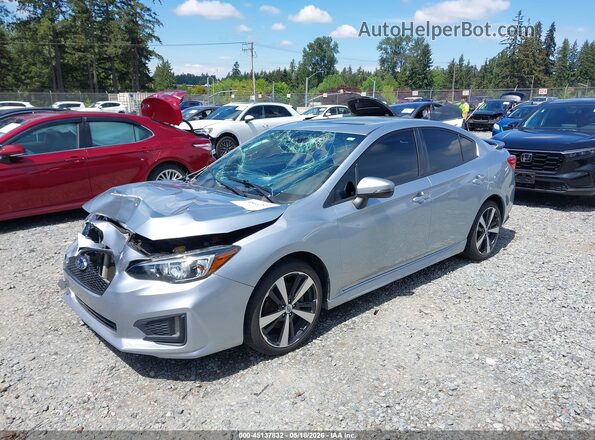 4S3GKAM65H3608944 2017 SUBARU IMPREZA Gray 