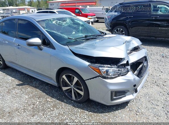 4S3GKAM65H3608944 2017 SUBARU IMPREZA Gray 