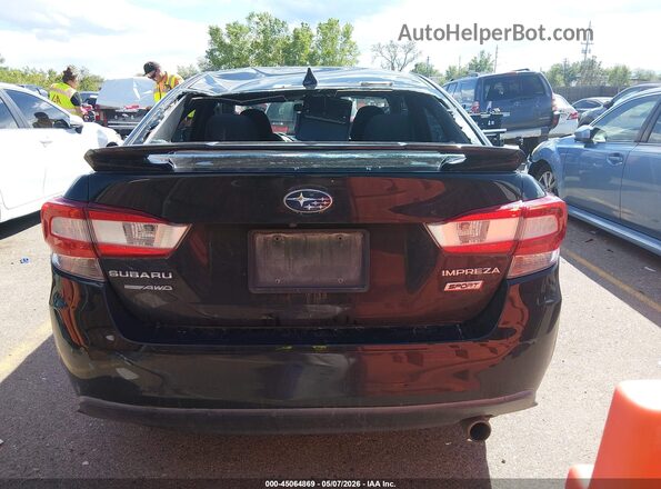 4S3GKAM65J3600963 2018 SUBARU IMPREZA Black 