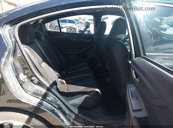 4S3GKAM65J3600963 2018 SUBARU IMPREZA Black VIN კოდის სტიკერის ხედი