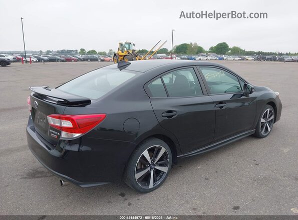 4S3GKAM68K3602594 2019 SUBARU IMPREZA Black Rear right