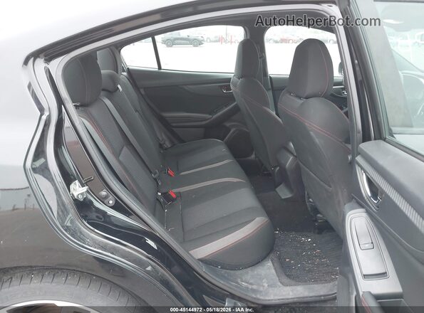 4S3GKAM68K3602594 2019 SUBARU IMPREZA Black VIN sticker view