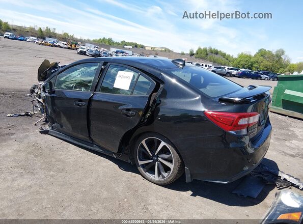 4S3GKAM69L3604551 2020 SUBARU IMPREZA Black Tył lewy