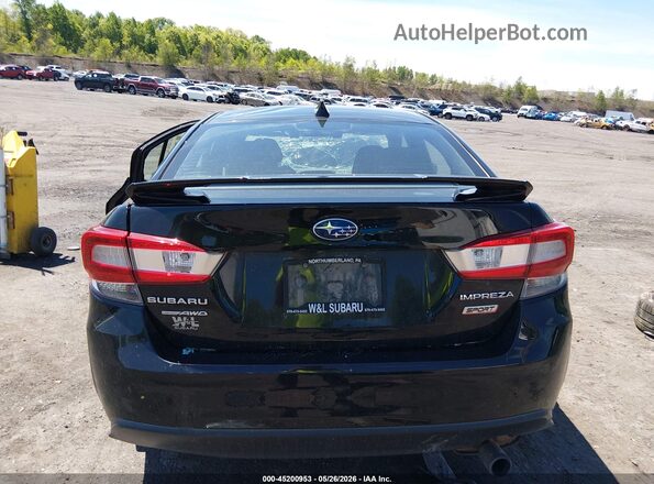 4S3GKAM69L3604551 2020 SUBARU IMPREZA Black 