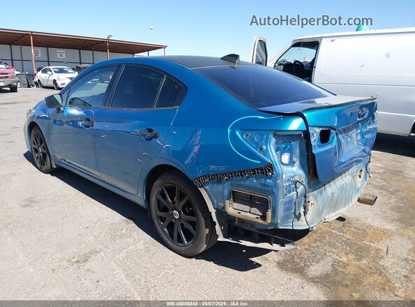 4S3GKAT65H3623302 2017 SUBARU IMPREZA Blue Rear left