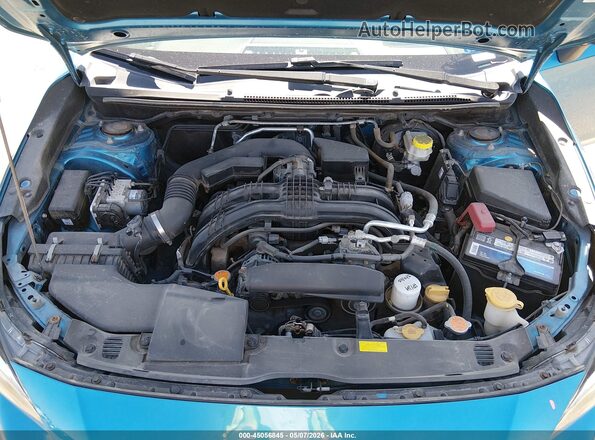 4S3GKAT65H3623302 2017 SUBARU IMPREZA Blue Rear view