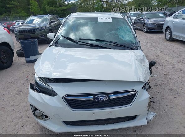 4S3GKAT68J3609237 2018 SUBARU IMPREZA White Вид щитка приладів