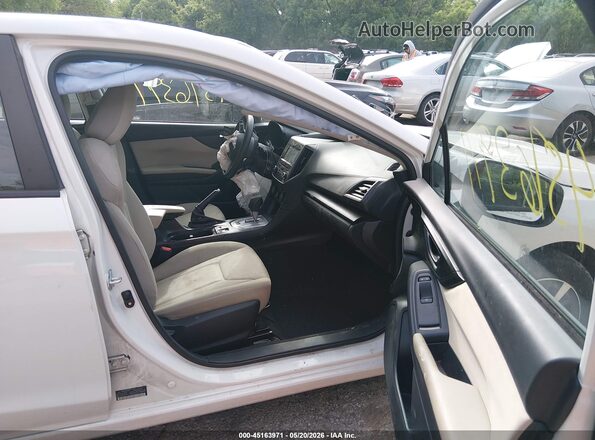 4S3GKAV61P3604855 2023 SUBARU IMPREZA White Widok wnętrza z przodu