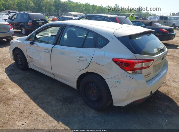 4S3GTAA60K3751969 2019 SUBARU IMPREZA White Trasero izquierdo