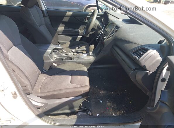 4S3GTAA60K3751969 2019 SUBARU IMPREZA White Vista interior delantera