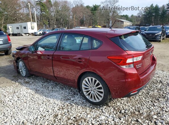 4S3GTAA68H3704780 2017 SUBARU IMPREZA Red 