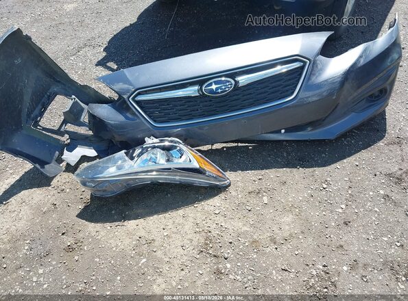 4S3GTAA69J1729317 2018 SUBARU IMPREZA Gray Вид щитка приладів