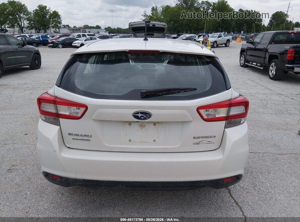 4S3GTAA6XJ3739813 2018 SUBARU IMPREZA White 