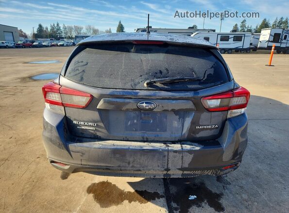4S3GTAB65P3708640 2023 SUBARU IMPREZA Gray Вид ззаду