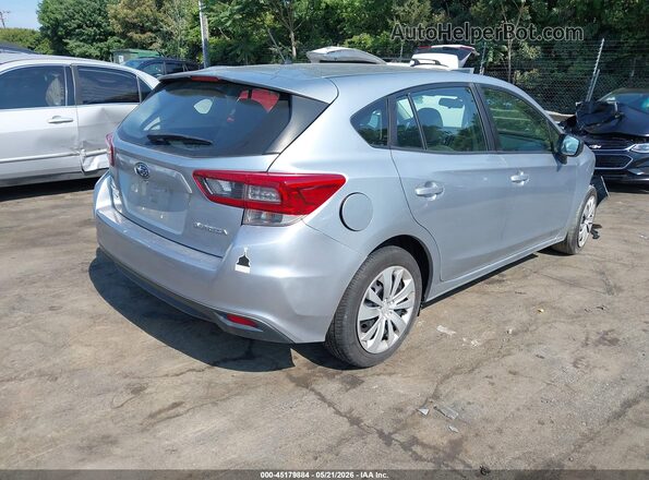 4S3GTAB67M3704584 2021 SUBARU IMPREZA Silver Trasero derecho