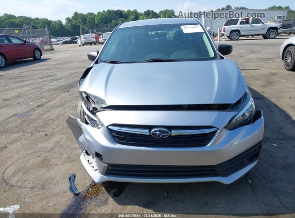 4S3GTAB67M3704584 2021 SUBARU IMPREZA Silver Vista del salpicadero