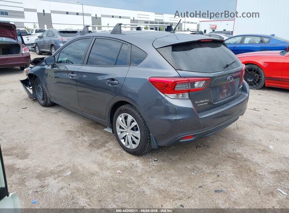 4S3GTAB68N3727728 2022 SUBARU IMPREZA Gray Trasero izquierdo